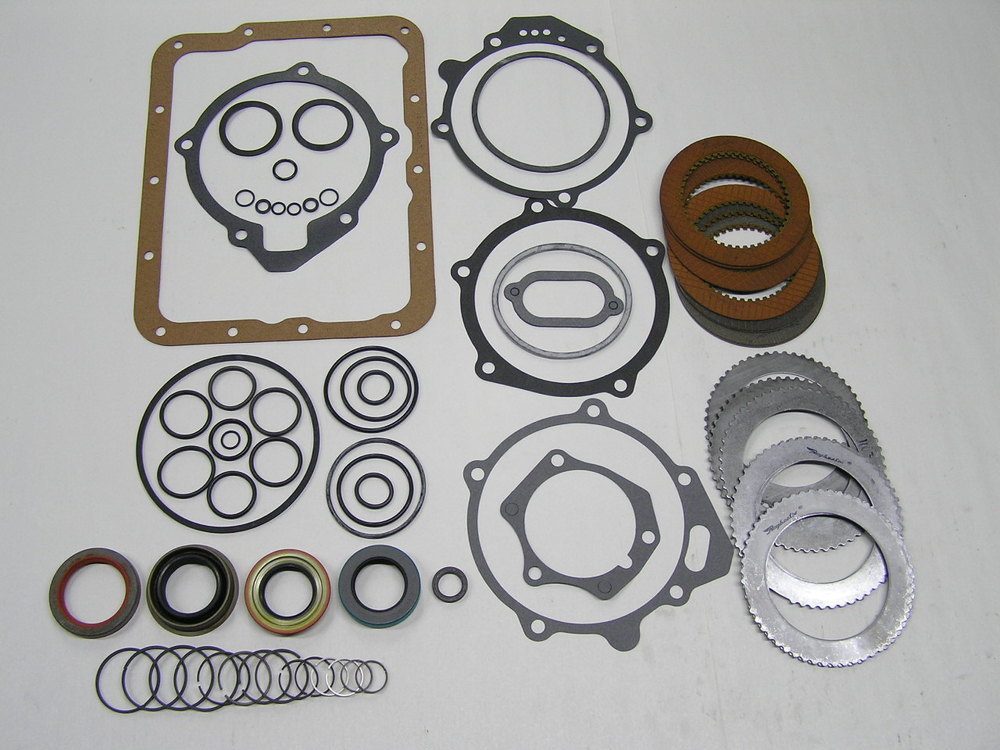 1956-1966  Borg Warner 8 Flashomatic Rebuilding Kits, Choose Kit Option: Master Kit w/clutches &amp; steels