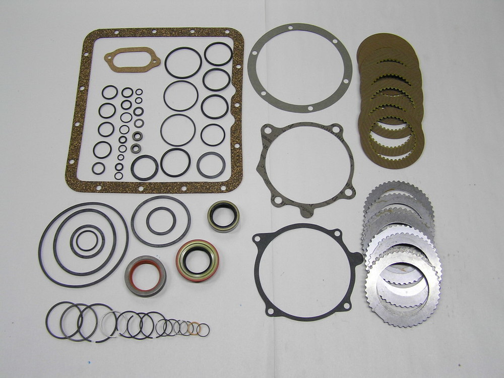 1963-1975 Import Borg Warner 35, Choose Kit Option: Master Kit w/clutches &amp; steels