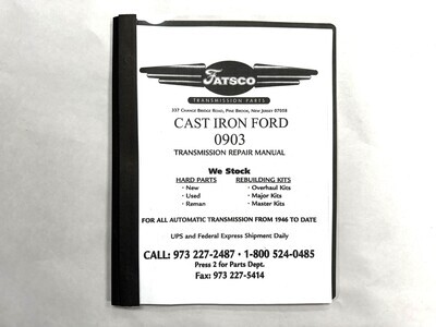 Cast Iron Ford Repair Manual