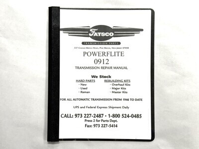 Powerflite Repair Manual