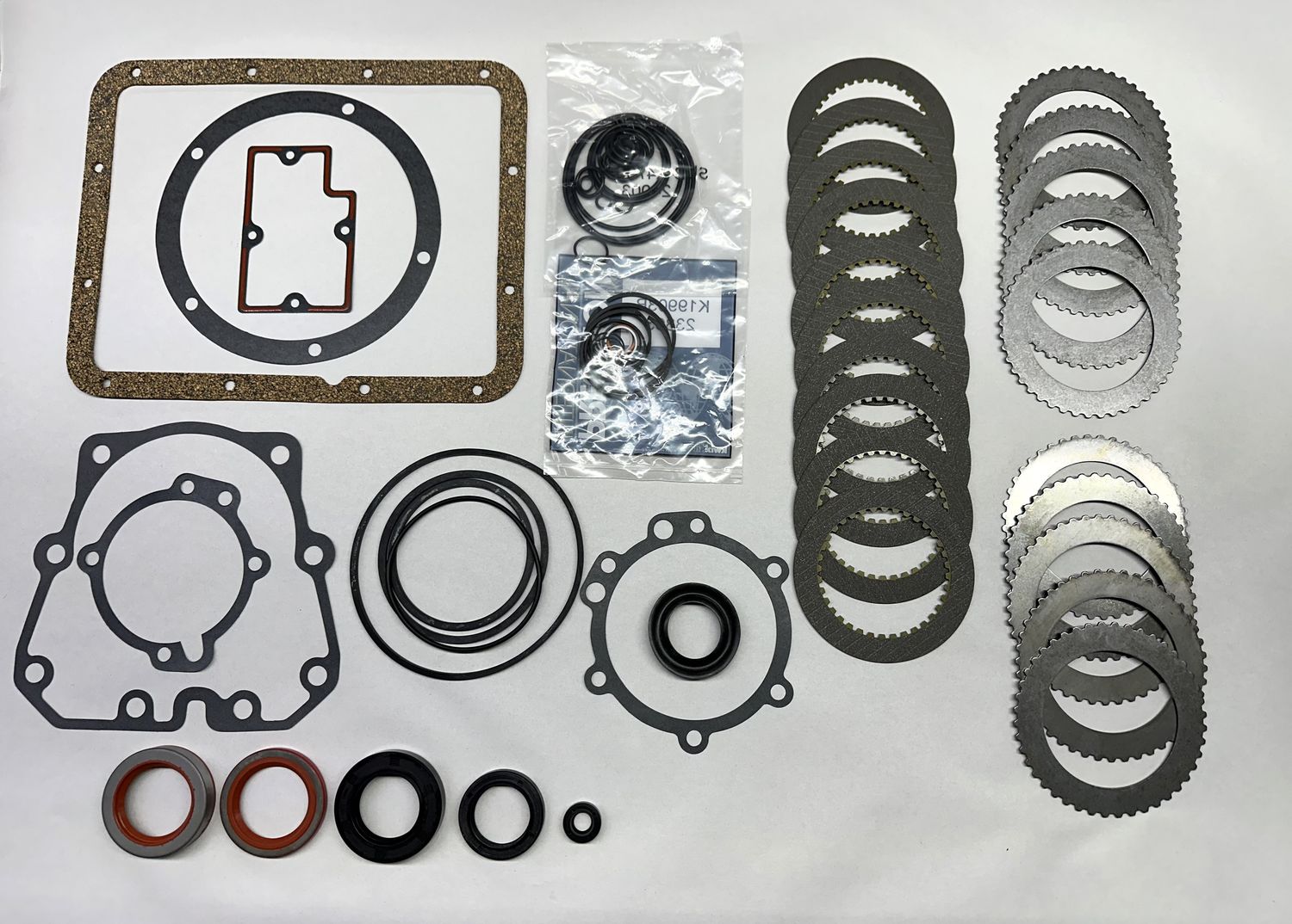 1971-1994  Borg Warner 65/66 Rebuilding Kits, Choose Kit Option: Master Kit w/clutches &amp; steels