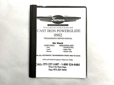 Cast Iron Powerglide Repair Manual