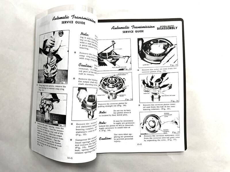 Hydramatic Repair Manual
