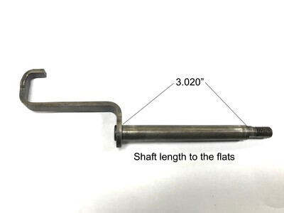 1966-1969 C6 Throttle Lever Shaft Kit