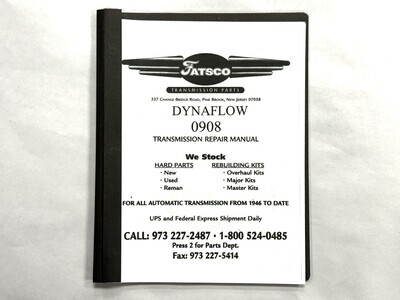 Dynaflow Repair Manual