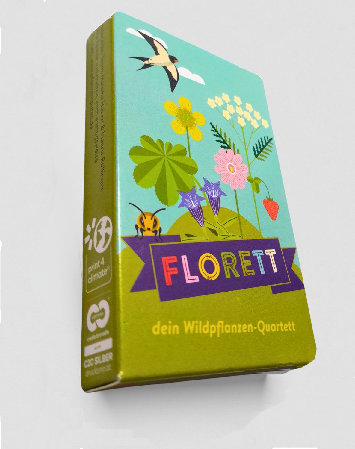 Wildpflanzen Quartett &quot;Florett&quot;