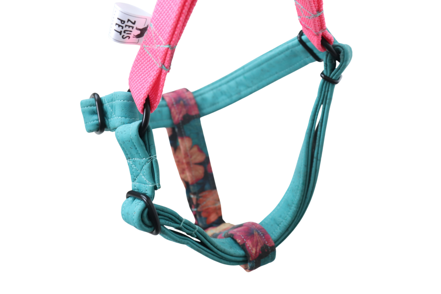 Step in Cork Harness Pink Spring - L/XL