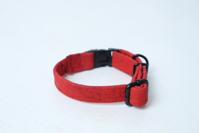 Cork Collar Swiss Collection Red XS