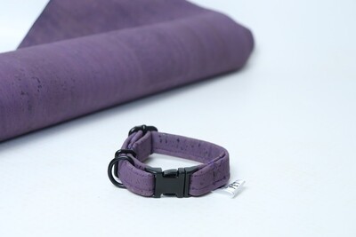 Cork collar Swiss Collection Purple S