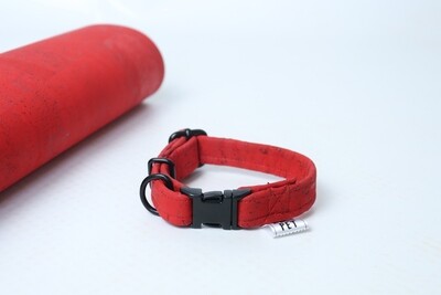 Cork Collar Swiss Collection Red S