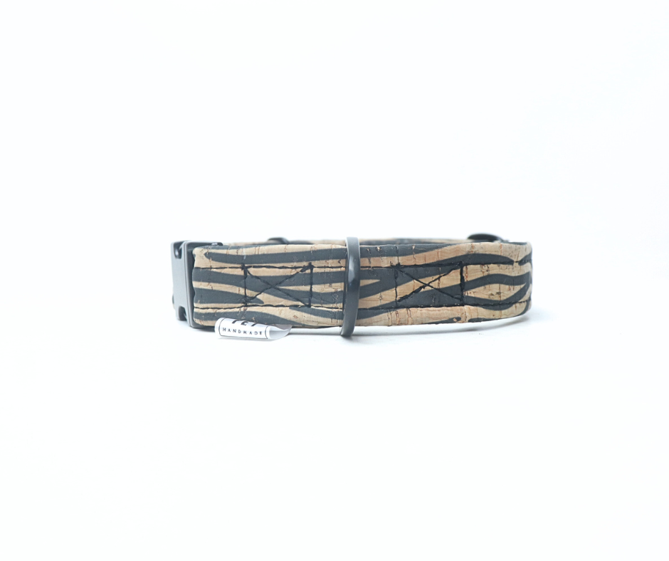 Cork Collar ZEBRA - Size M/L