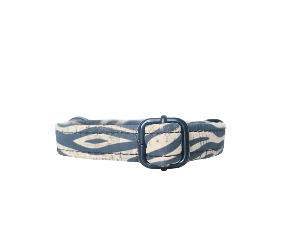 Cork Collar Zebra - Size S