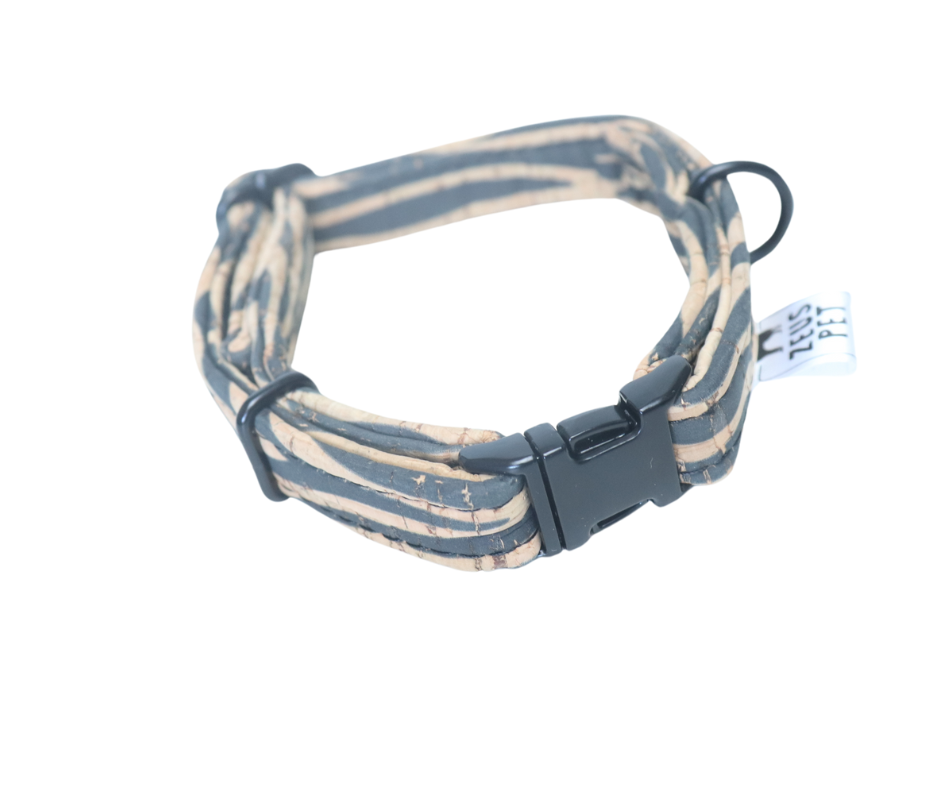 Cork Collar Zebra - Size S