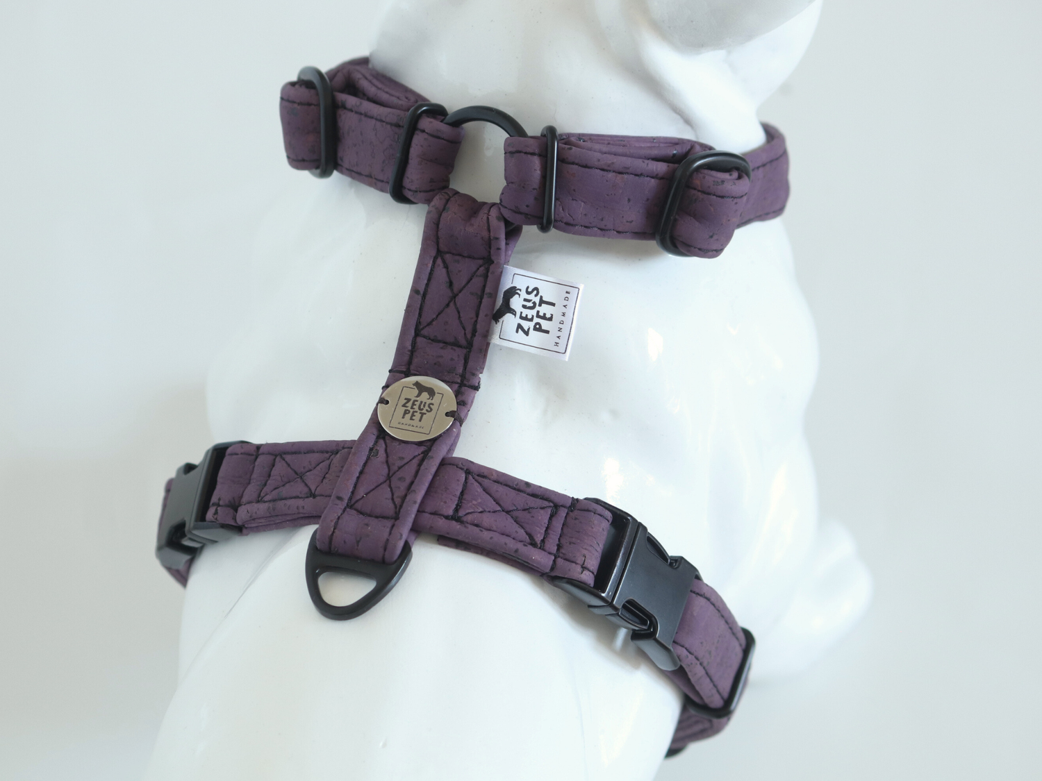 Cork Harness Model H ZPH - Purple Size M