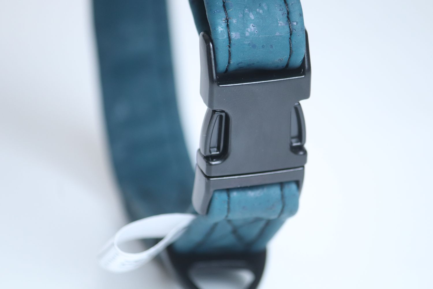 Cork collar  Teal Blue - Size M