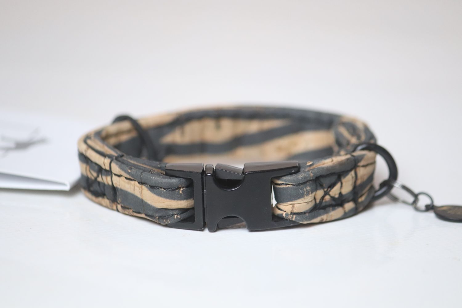 Cork Collar Cat Zebra Size XXS