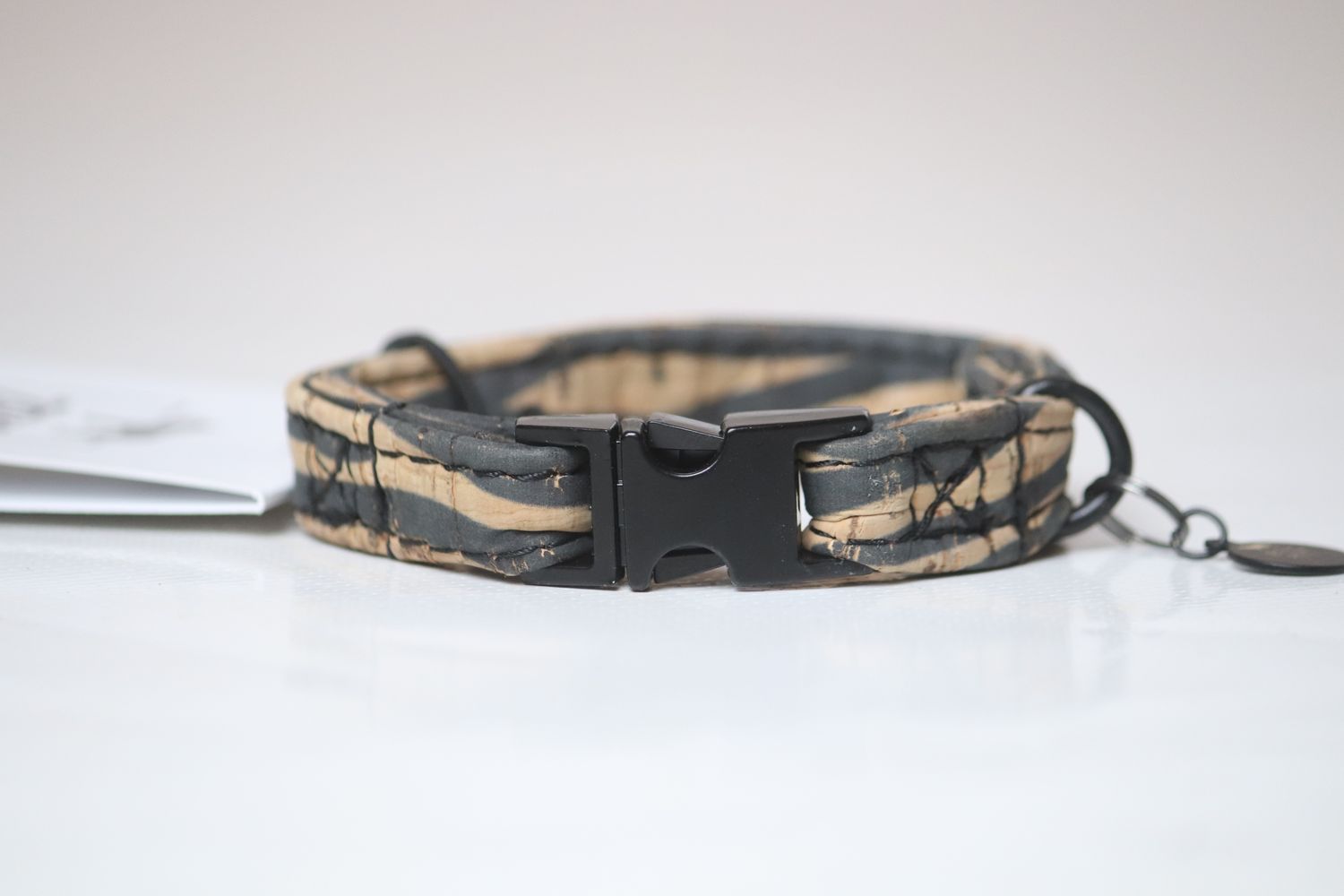 Cork Collar Cat Zebra Size XXS
