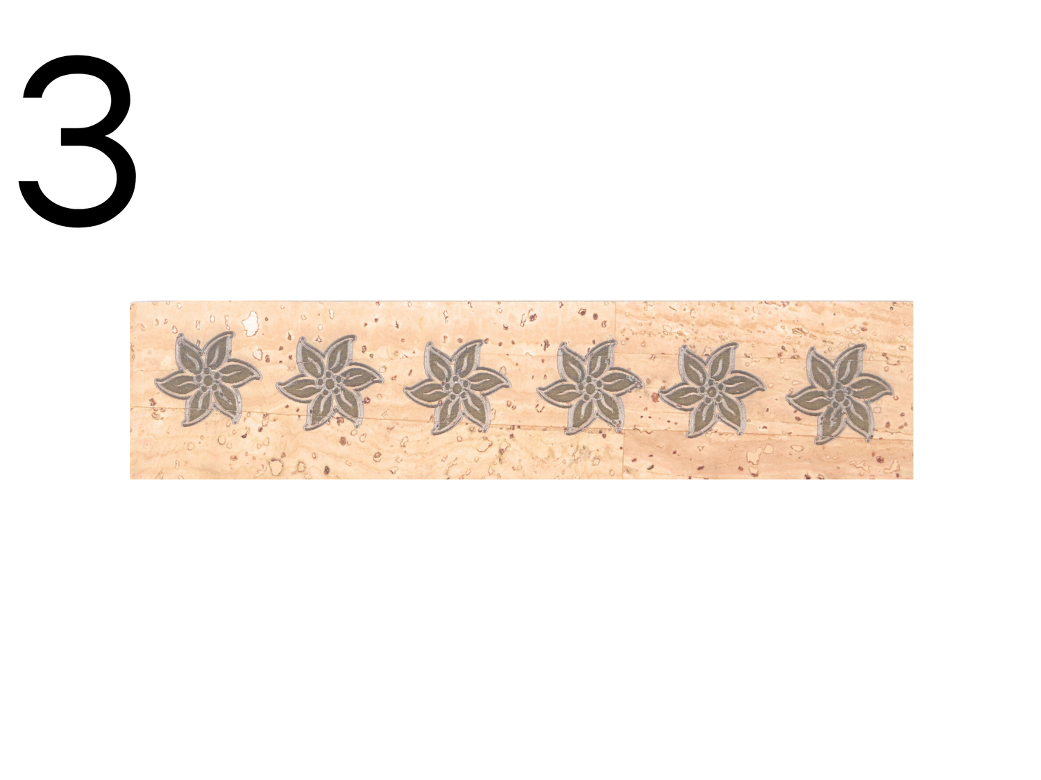 Engraved Cork collar NATURE ZPH