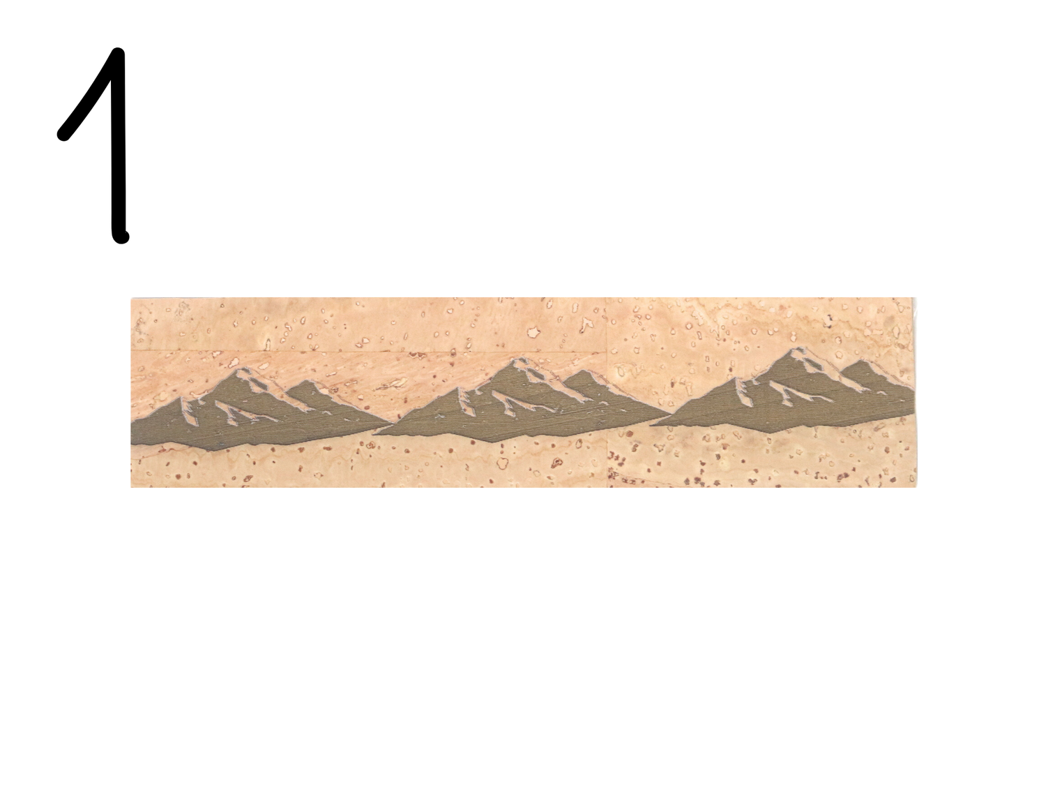 Engraved Cork collar NATURE ZPH