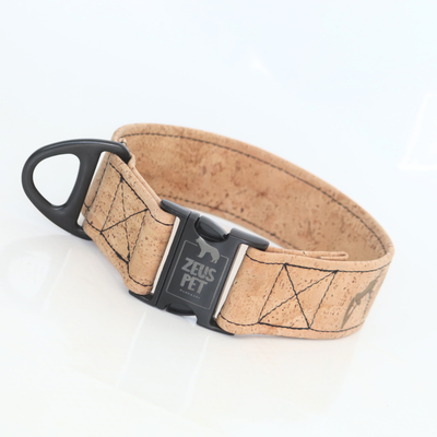 Heavy Duty engraved cork collar NATURE ZPH