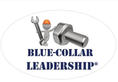 Blue-Collar Leadership Sticker