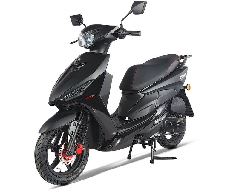 MOTOCR  COMET 25 4T EFI €5 MATT SVART