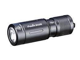 FENIX FICKLAMPA E02R SVART 200 LUMEN