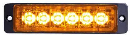 varnings ljus 6 LED ljushuvud