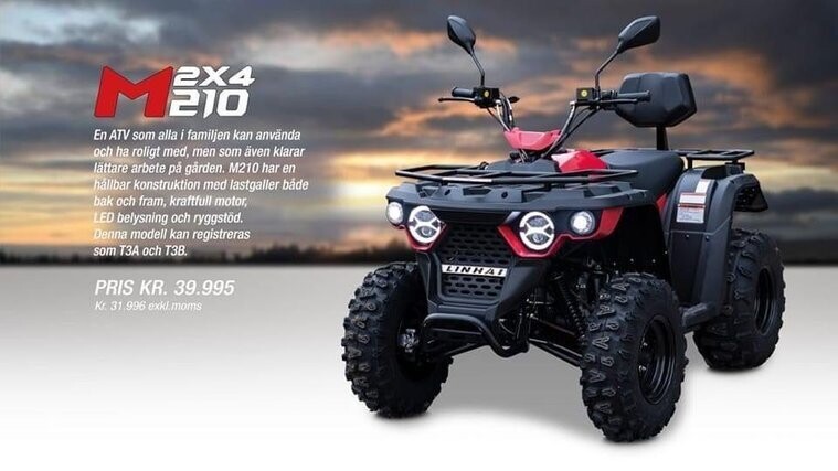 Linhai 210M RÖD T3A