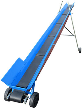 Vedtransportör bandbredd 200 mm 5,0m