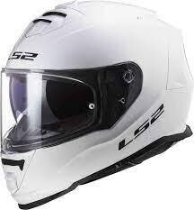 HJÄLM LS2 FF800 STORM SOLID  (VIT) (S)