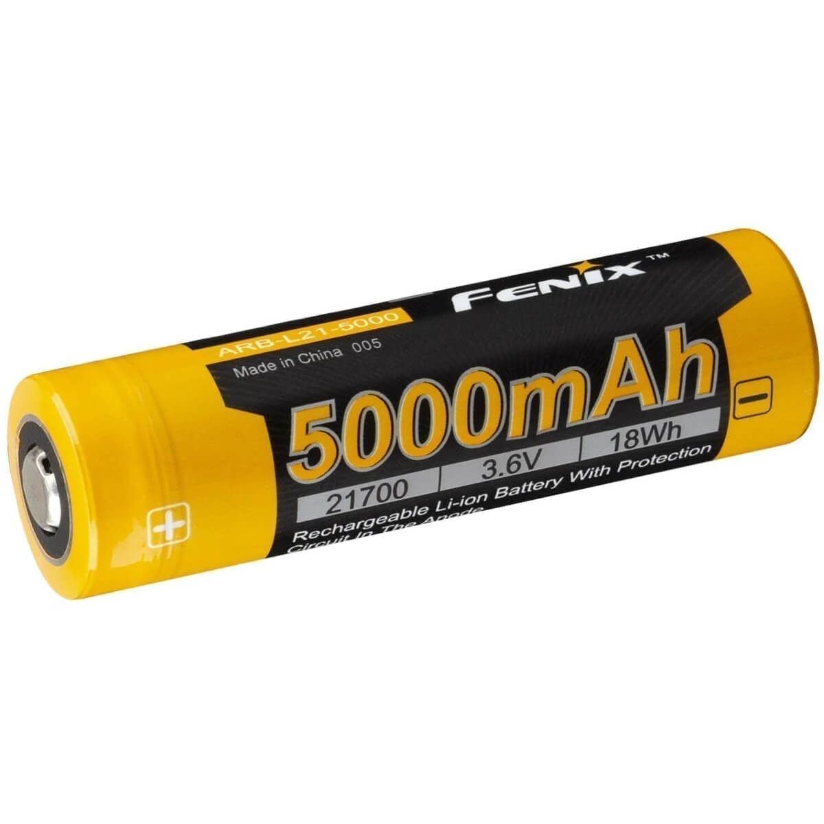 FENIX ARB-L21-5000V2.0 21700 LI-ION BATTERI 5000 MAH