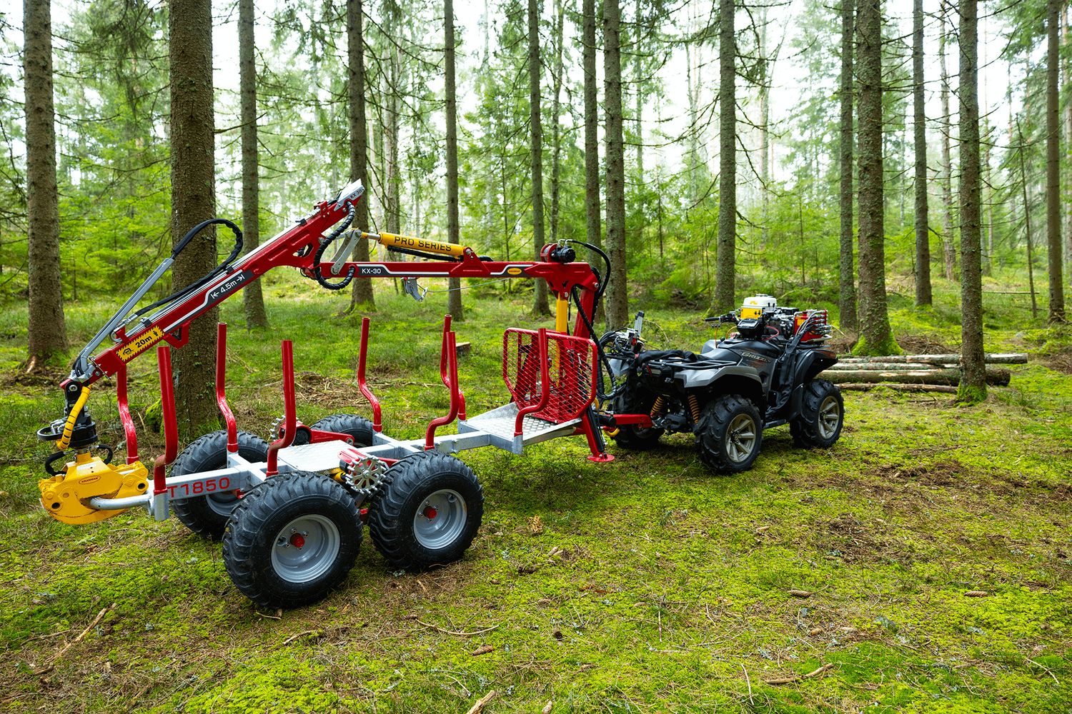 Griplastarvagn T1850 4WD