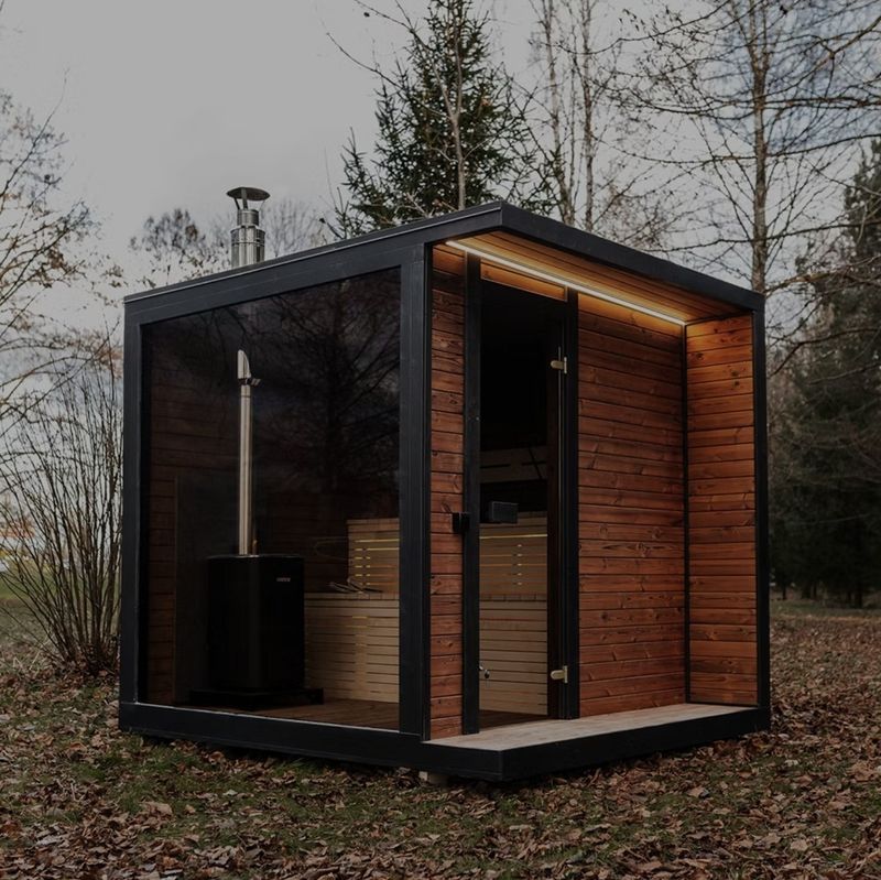 Bastu Ramsö 240x250 cm ThermoWood® Bastu Ramsö 240x250 cm ThermoWood®