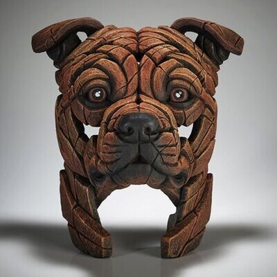 Staffordshire Bull Terrier (Red) from Edge Sculpture