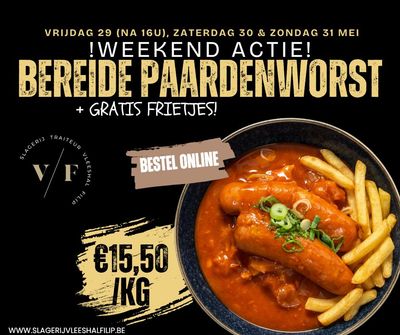 💥1 kg Bereide Paardenworsten 💥