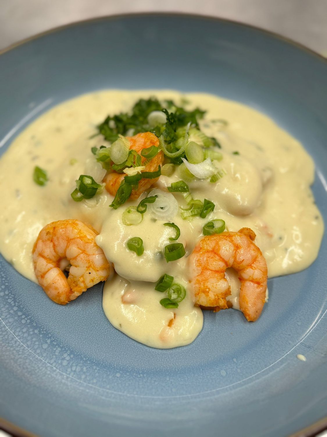 1/2 Kg Scampi's roomsaus Look &amp; Kruiden