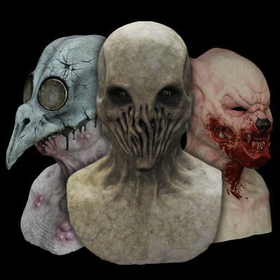 All Silicone Full Head Masks