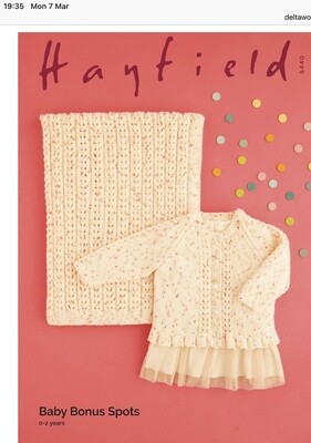 Hayfield Baby Dk knitting patterns