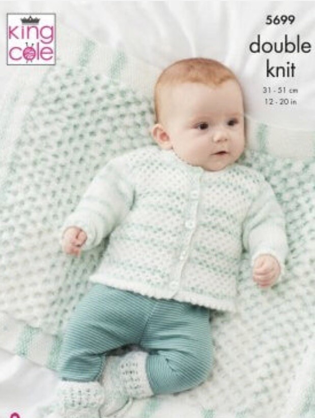 King Cole Baby Stripe DK patterns