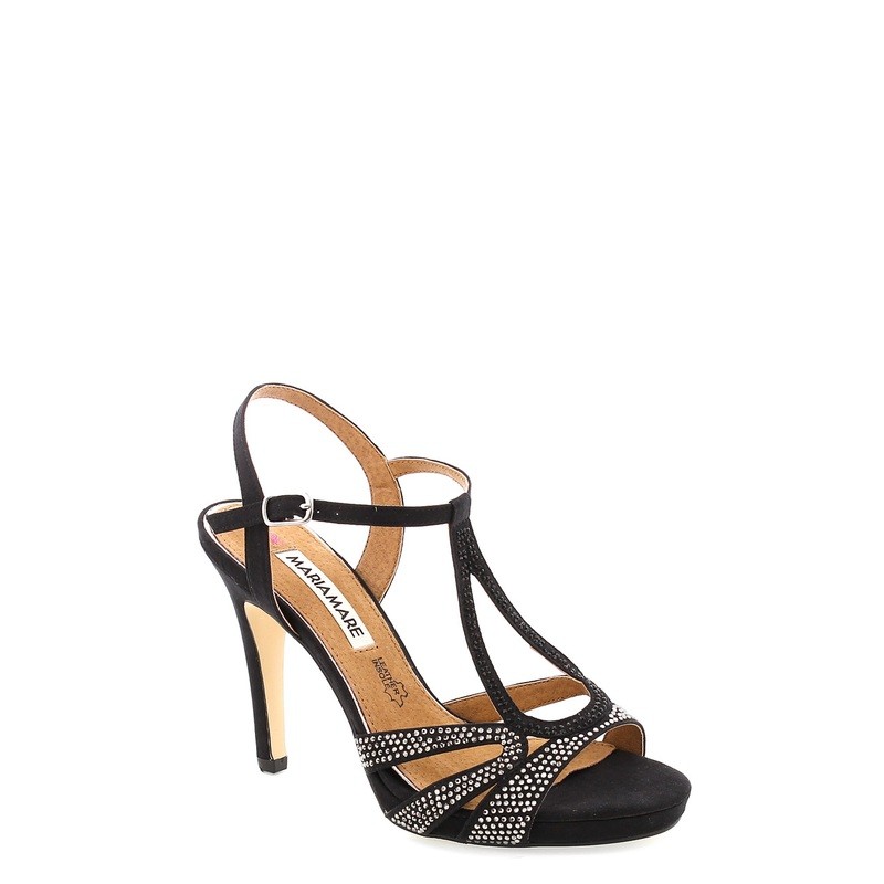 SANDALIA MARIA MARE NEGRO BRILLANTES