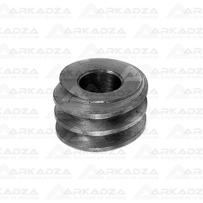 B5 Cód. 127 - Sem Fim Aço Usinado para Eixo Furo 5/8&quot; x Ø36,50mm x 25mm
