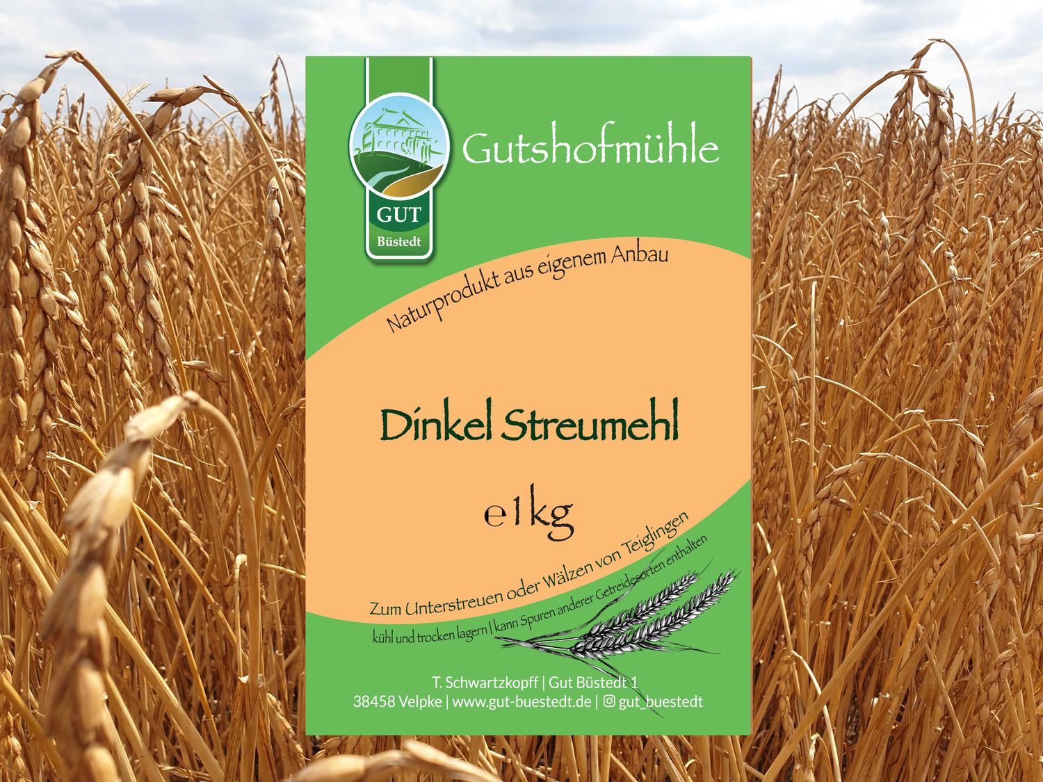 Dinkel - Streumehl