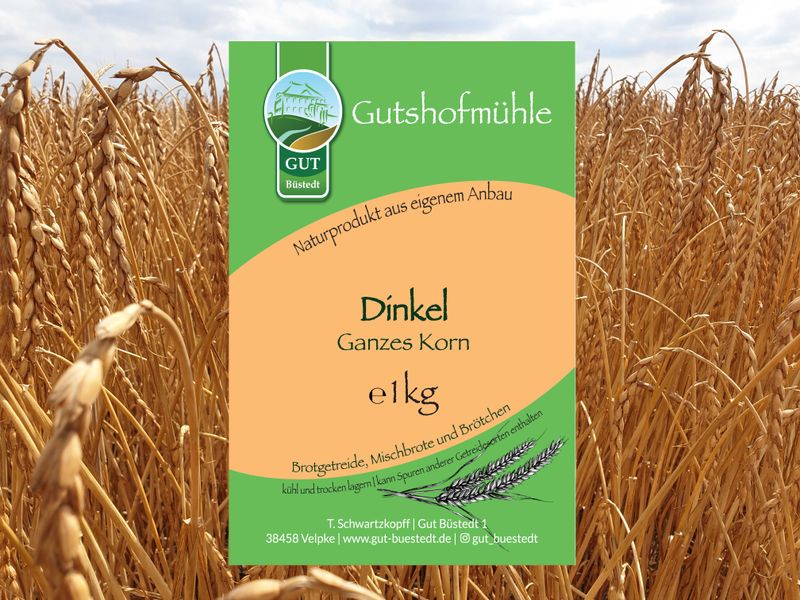 Dinkel - ganzes Korn