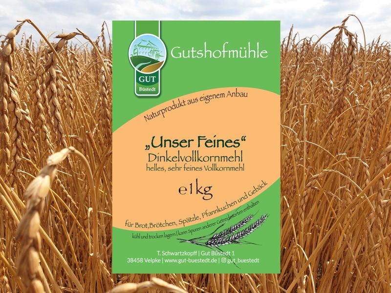 Unser Feines  - Dinkelvollkornmehl