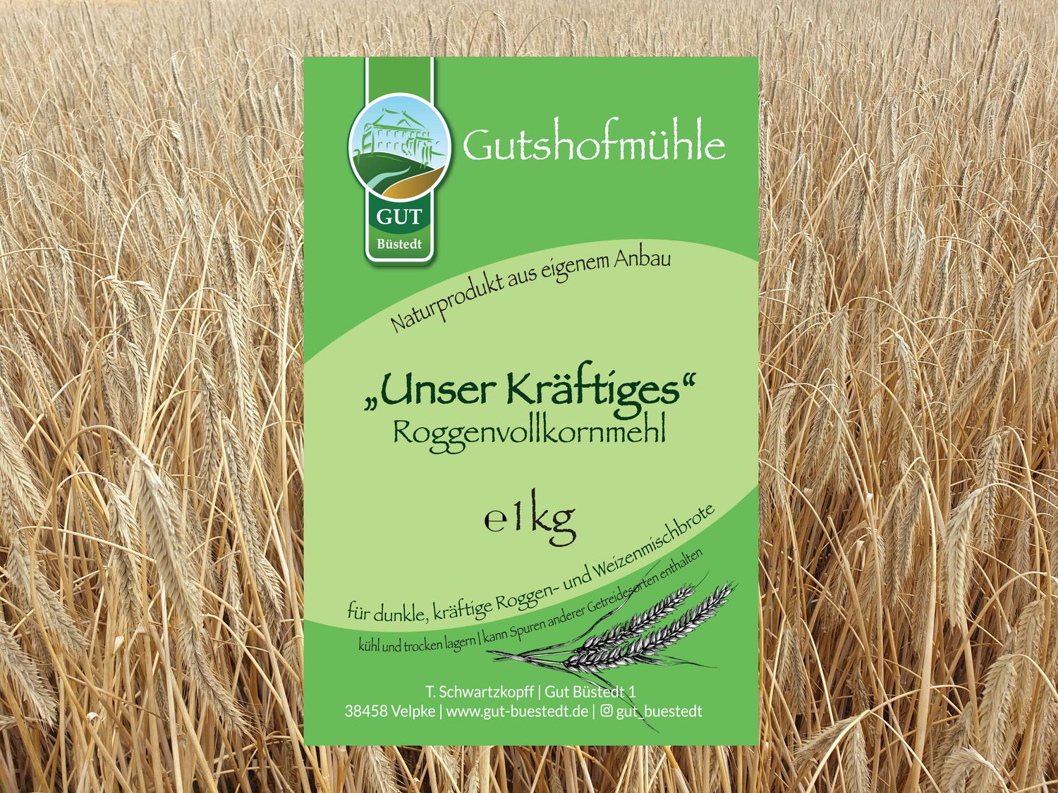 Unser Kräftiges  - Roggenvollkornmehl