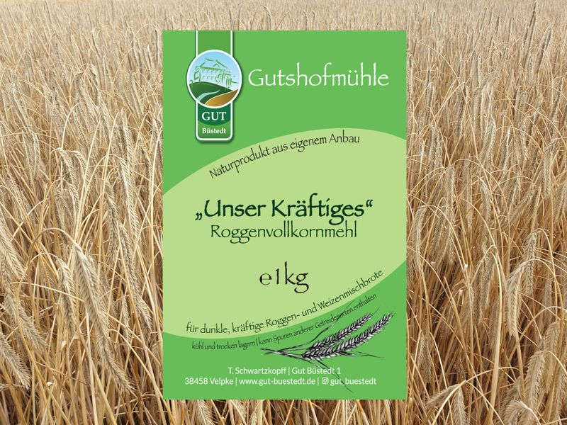 Unser Kräftiges  - Roggenvollkornmehl