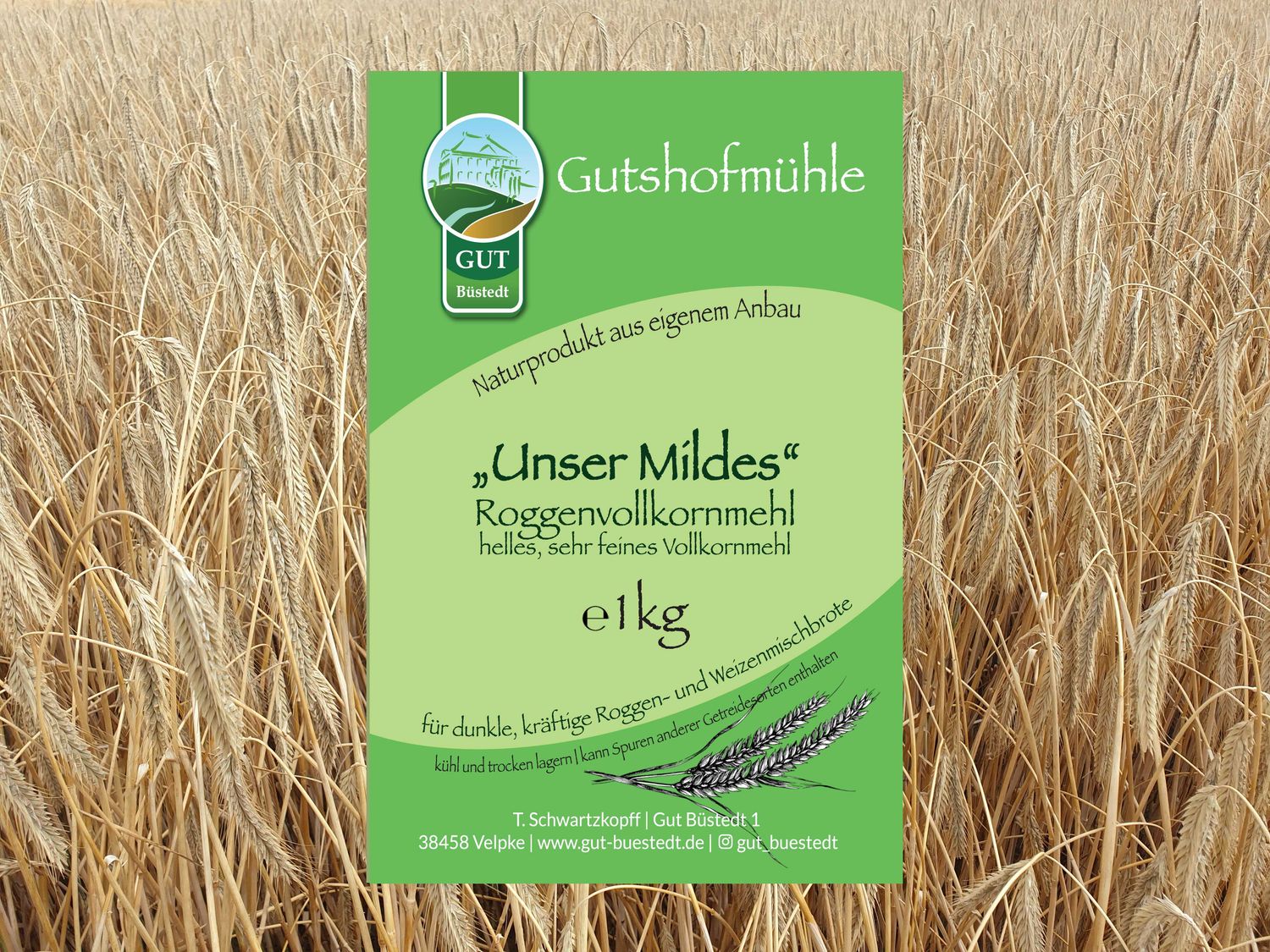 Unser Mildes - Roggenvollkornmehl