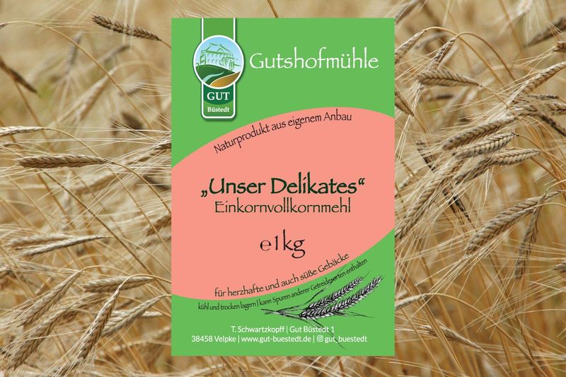 Unser Delikates -  Einkornvollkornmehl