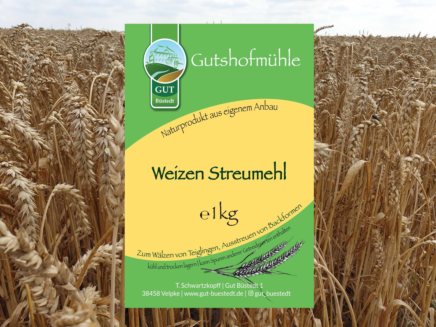 Weizen - Streumehl